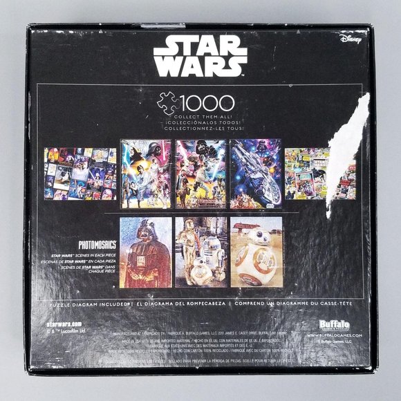 Star Wars 1000 Pc Jigsaw Puzzle Luke X-Wing - Picture 2 of 8
